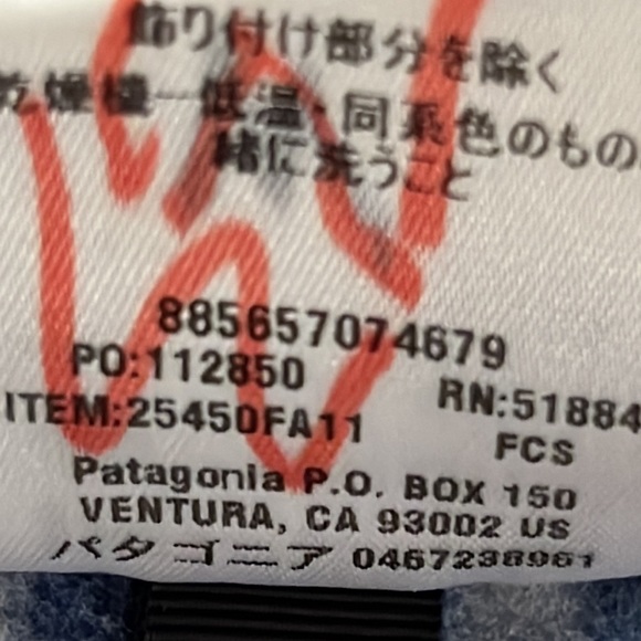 Patagonia Synchilla® Snap-T® Pullover Fischer: Classic Navy Mens size XS - Picture 11 of 15